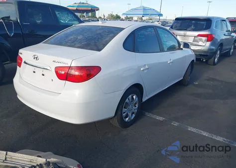 2010 Hyundai Elantra Blue/Gls/Se z USA, uszkodzony, nr VIN KMHDU4AD9AU198744